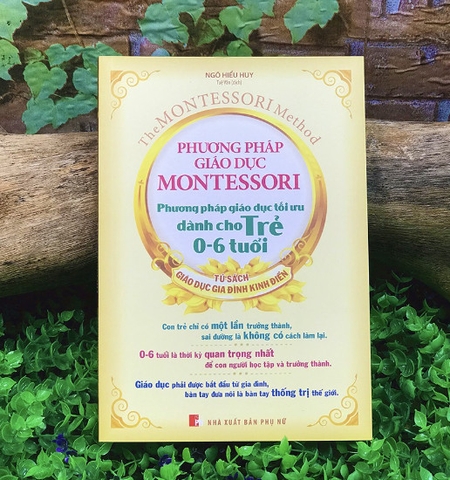 Sách: Phương pháp giáo dục Montessori ( phương pháp giáo dục tối ưu dành cho trẻ 0 - 6T) B96