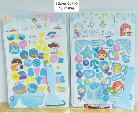 Sticker QJF-O *5,7*