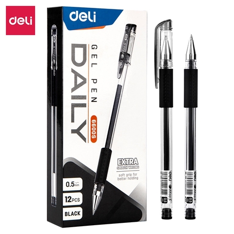 Bút GEL DELI E6600S xanh