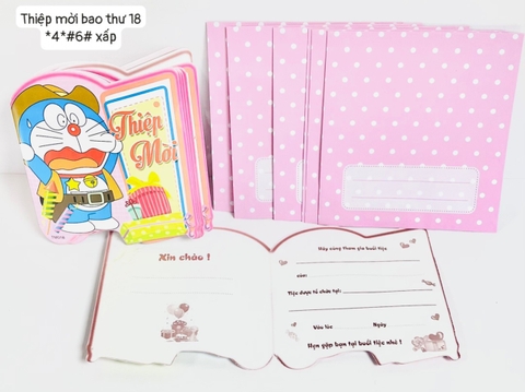 Thiệp Mời Bao Thư Tân Gia *8*