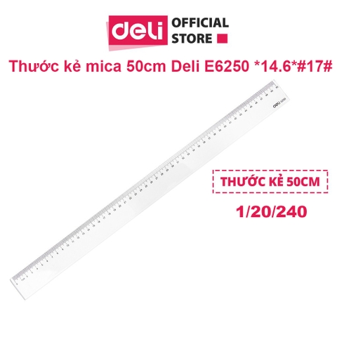 Thước Đo 50Cm DELI E6250