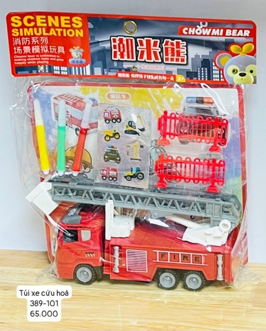 Túi Xe Cứu Hỏa 389-101