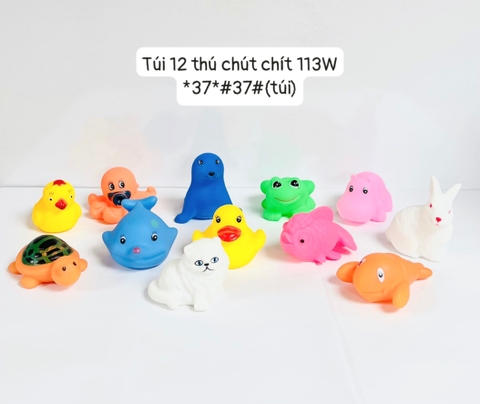 Túi 12 thú chút chít-133W *28* (Túi)