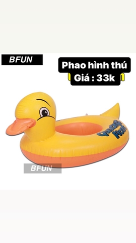 Phao Hình Thú (Chó, Vịt, Hưu, Hồng Hạc, Rùa, khủng long, hello kitty) *32*
