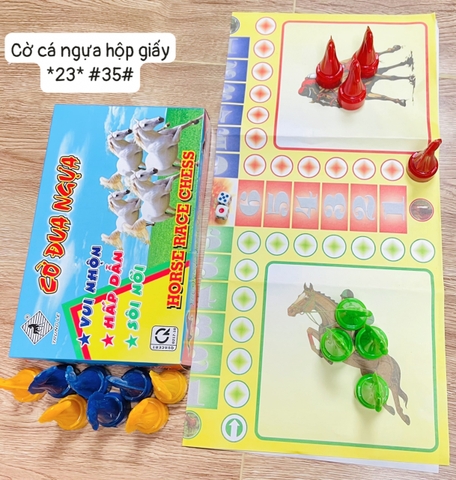 Cờ Cá Ngựa Hộp Giấy Trung Lê *23* (Bộ)