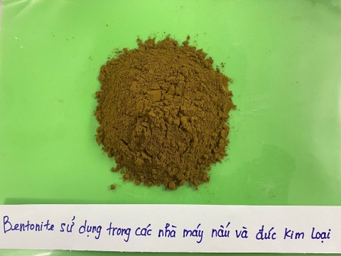 BENTONITE SỬ DỤNG TRONG CÁC NHÀ MÁY NẤU VÀ ĐÚC KIM LOẠI 