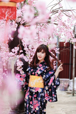 chụp ảnh yukata tại hà nội