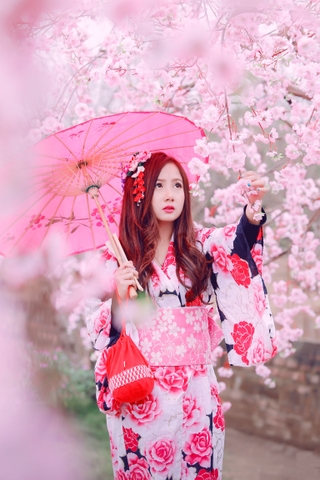 mẫu kimono yukata ấn tượng