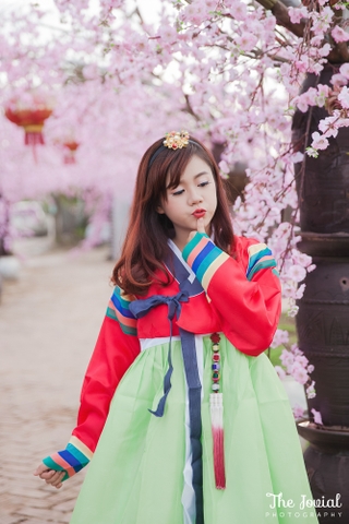 hanbok nữ cực dễ thương