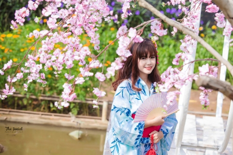 chụp ảnh kimono
