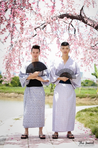 cho thuê kimono yukata nam đẹp nhất