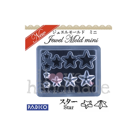 Khuôn resin làm trang sức Padico Jewel Mold Mini Star