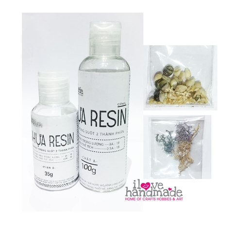 Bộ resin cơ bản bản cứng 135g