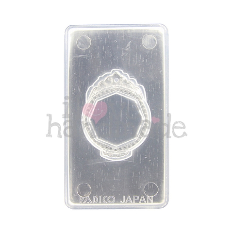 Khuôn resin làm trang sức hình kim cương - Soft Mold Diamond Frame