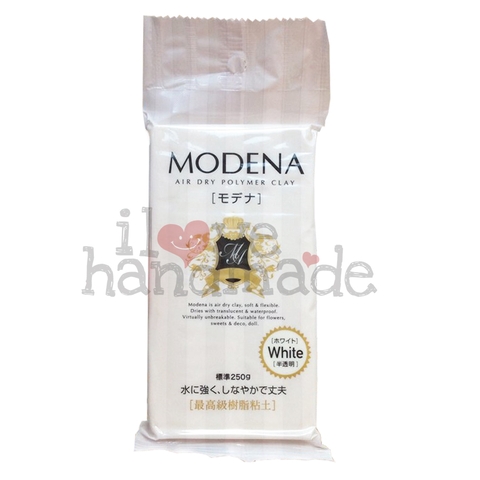 Đất sét Nhật Modena white 250g