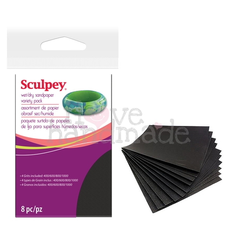 bộ giấy nhám sculpey wet/dry sandpaper