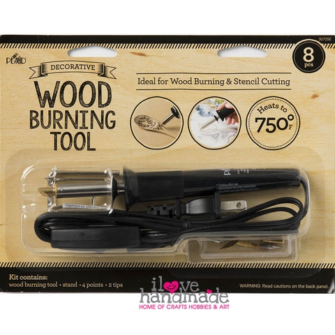 Bộ dụng cụ nhiệt đa dụng - Plaid Decorative Wood Burning Tool