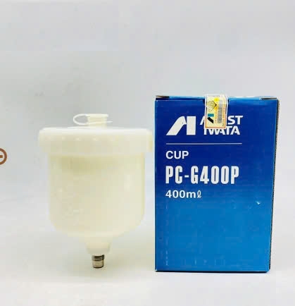 Cốc đựng sơn bằng nhựa PC-G400P-2 Anest Iwata dùng cho WIDER4 và KIWAMI4