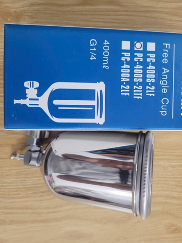 Cốc đựng sơn inox Iwata PC-400S-2LTF