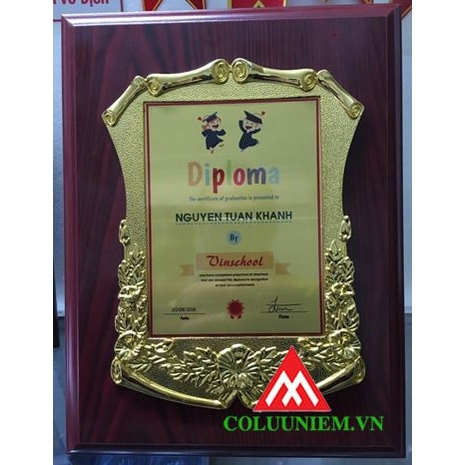 Bảng hoa mai hình chữ nhật
