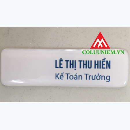 Mẫu biển tên chức danh 12