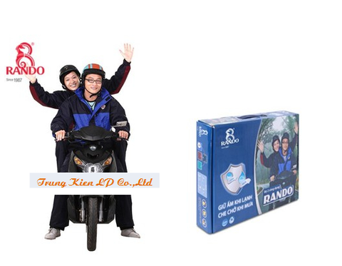 Bộ quần áo mưa 2 công dụng: Giữ ấm – che mưa Rando RB2
