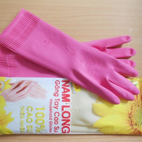 Găng tay cao su gia dụng