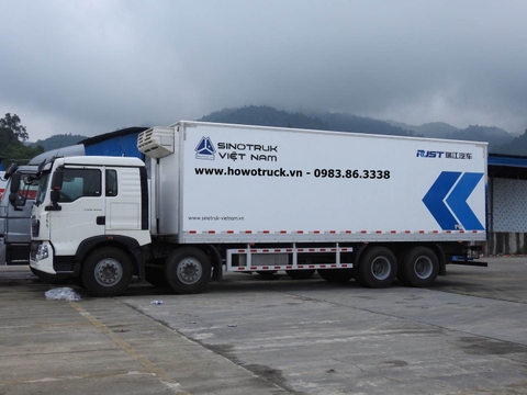 Xe đông lạnh Howo T5G