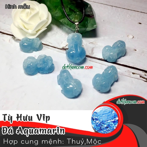 Mặt Tỳ Hưu Aqumarin