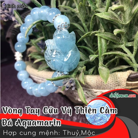 Vòng Tay Hồ Ly Aquamarin