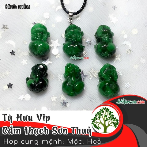 Mặt Tỳ Hưu Cẩm Thạch