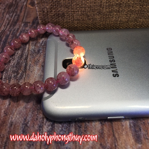 VÒNG TAY THẠCH ANH DÂU