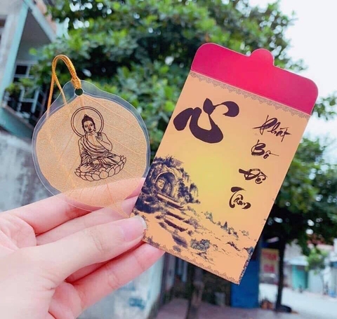 Phật trên Lá Bồ Đề