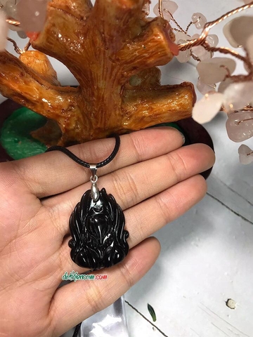 Mặt Hồ Tiên Chúa Thạch Anh Đen