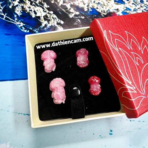 Mặt Tỳ Hưu Ruby
