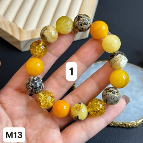 Lắc tay đa sắc size 14mm