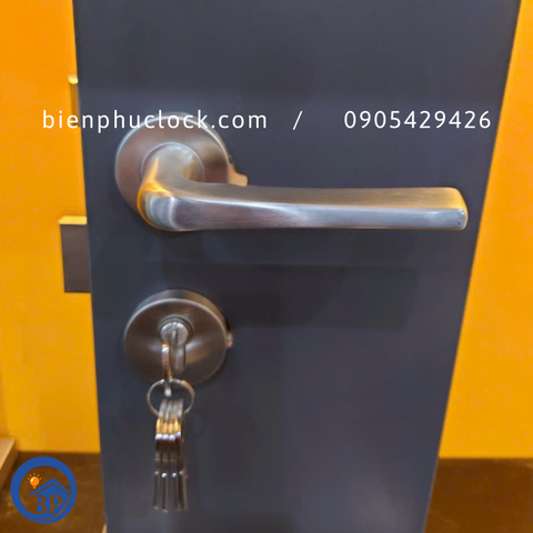 Bộ khóa tay gạt YALE YTLH-016, Inox Mờ