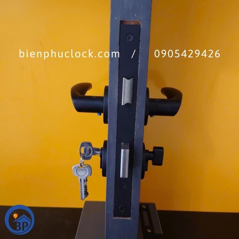 Bộ khóa tay gạt YALE YTLH-031, Đen Mờ