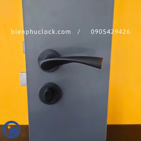 Bộ khóa tay gạt YALE YTLH-031, Đen Mờ