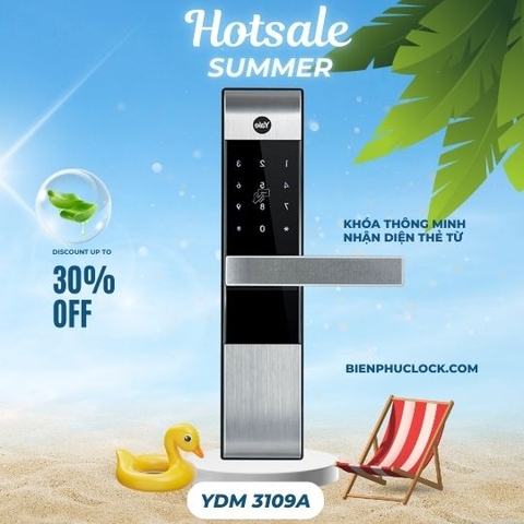 Khóa Thông Minh Yale YDM 3109A SILVER