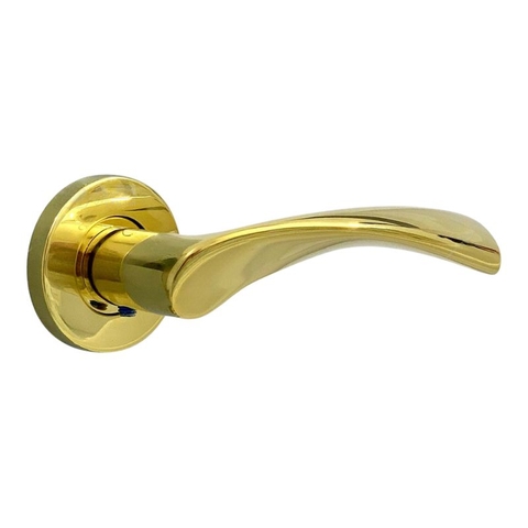 Tay Nắm Gạt Cửa Phòng Yale Yale YTLH-031 US3 Inox Màu Đồng Bóng