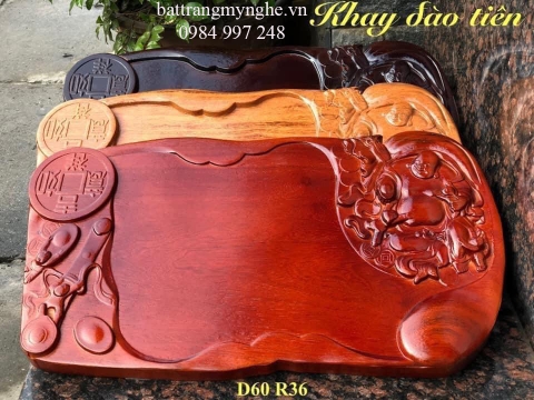 Khay đào tiên dài 60cm