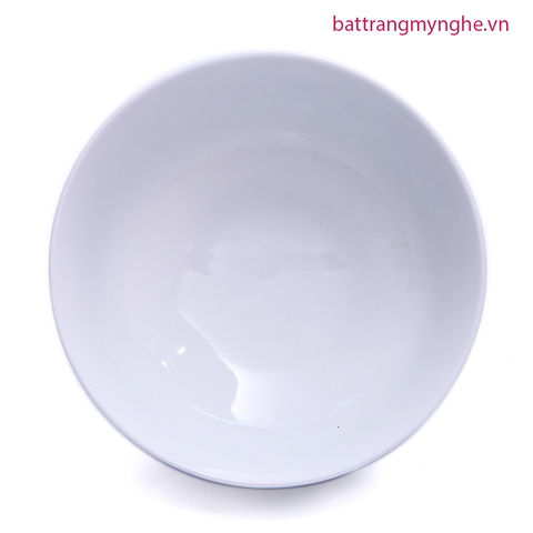 Tô đựng canh số 1 vẽ Trúc - men chàm - cao 11 cm - đường kính 21 cm