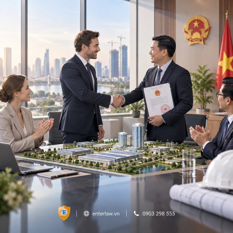 Dịch vụ xin chấp thuận chủ trương đầu tư cho dự án của Enterlaw.vn