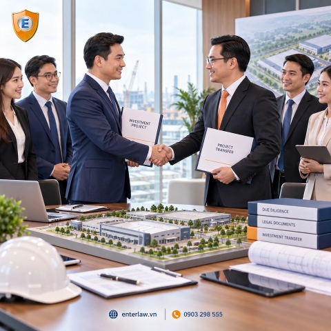 Dịch vụ tư vấn chuyển nhượng dự án đầu tư tại Enterlaw.vn