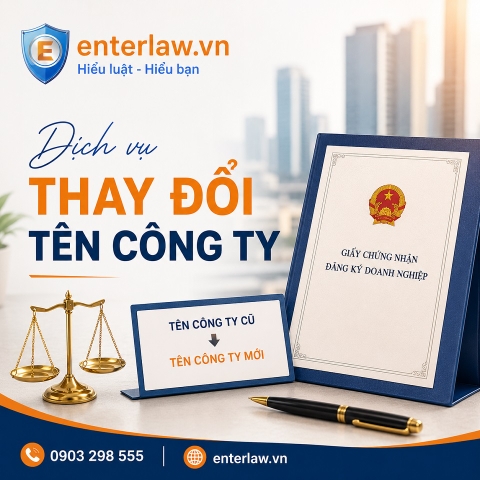 Dịch vụ thay đổi tên công ty - Hồ sơ, thủ tục, chi phí năm 2026
