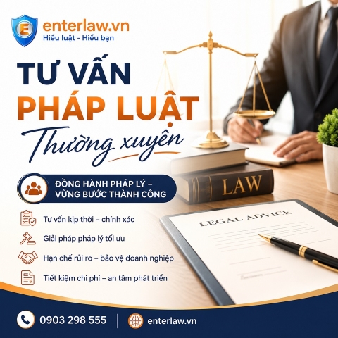 Dịch vụ Tư vấn pháp luật thường xuyên: Phí dịch vụ từ 4.8tr đồng/tháng