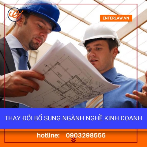 Thay đổi bổ sung ngành nghề kinh doanh - Công ty luật uy tín
