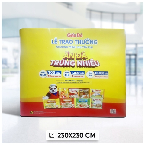 Khung Backdrop Di Động 3x3 Ô Thẳng