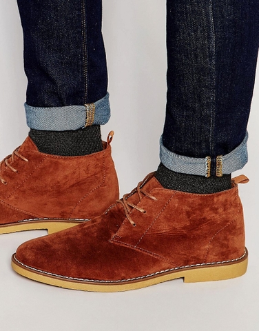 Giày da lộn CS Fashion